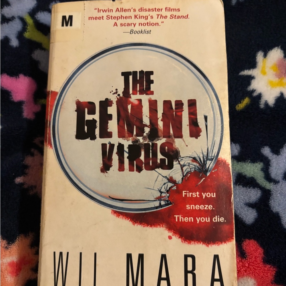 The Gemini Virus by - White and Red Cover